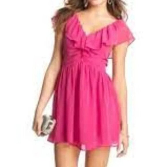 Keepsake Lost Without You Peekaboo Mini Dress in Boysenberry L - Picture 1 of 15